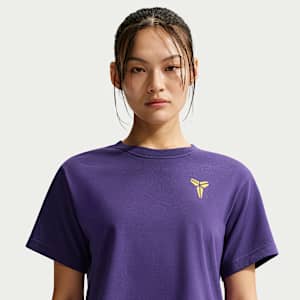 Kobe Women's Dri-FIT Cropped Basketball T-Shirt. Nike ID